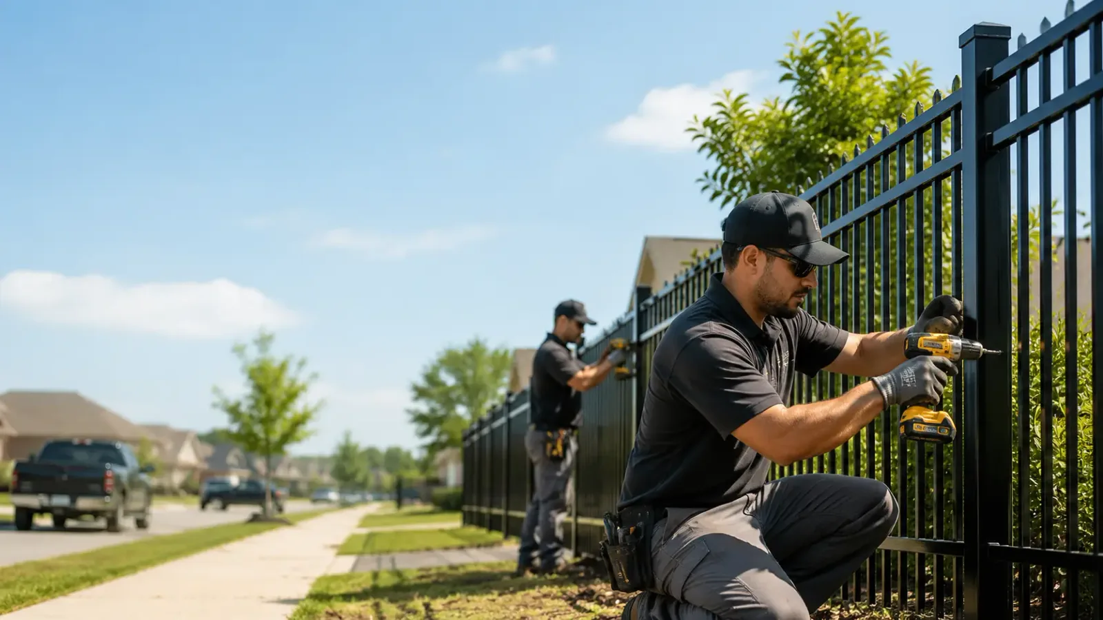 Metal Fence Installation in Vestavia Hills, AL